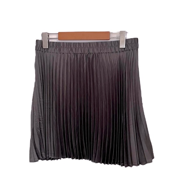 Dynamite Dresses & Skirts - Dynamite Pull on Pleated Mini Skirt in Castor Gray Women's Size Medium Brand New
